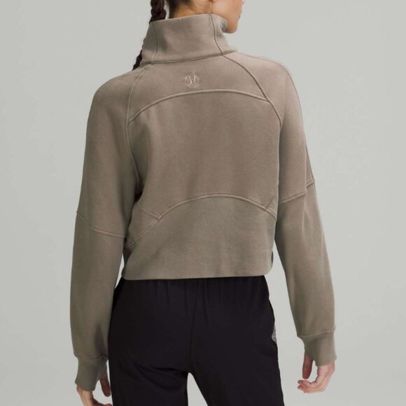 Lululemon Scuba Oversized Funnel Neck Half-Zip - Picture 2 of 5